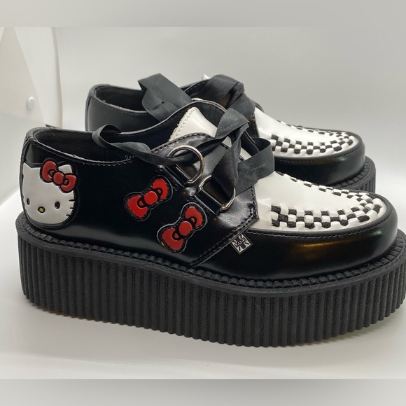 T.U.K. Hello Kitty limited edition mondo creepers size Us5 EU36 NWB - Picture 1 of 13